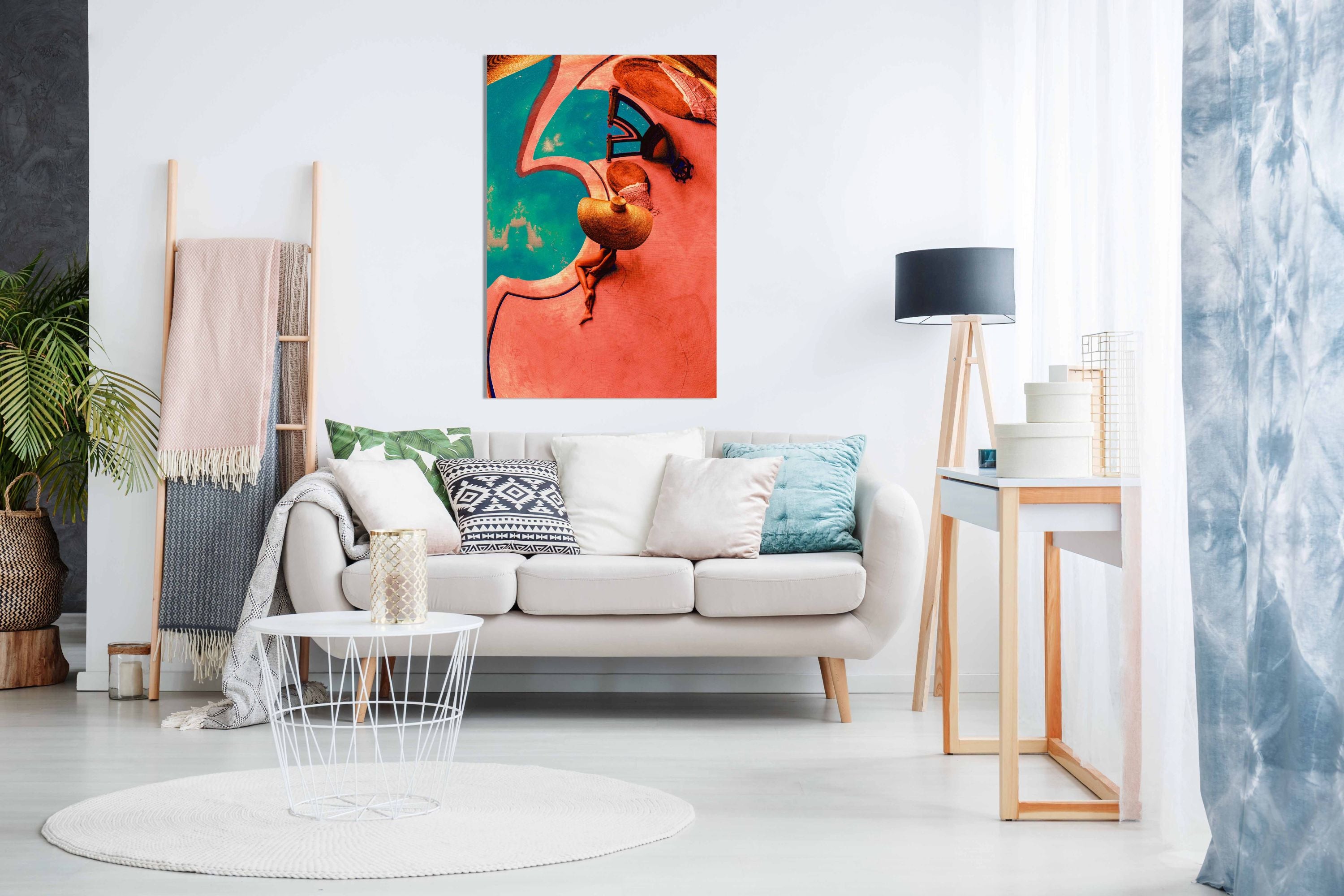 Poolside, Pictures for Home Walls, Bedroom, Living Room & Bathroom Decor
