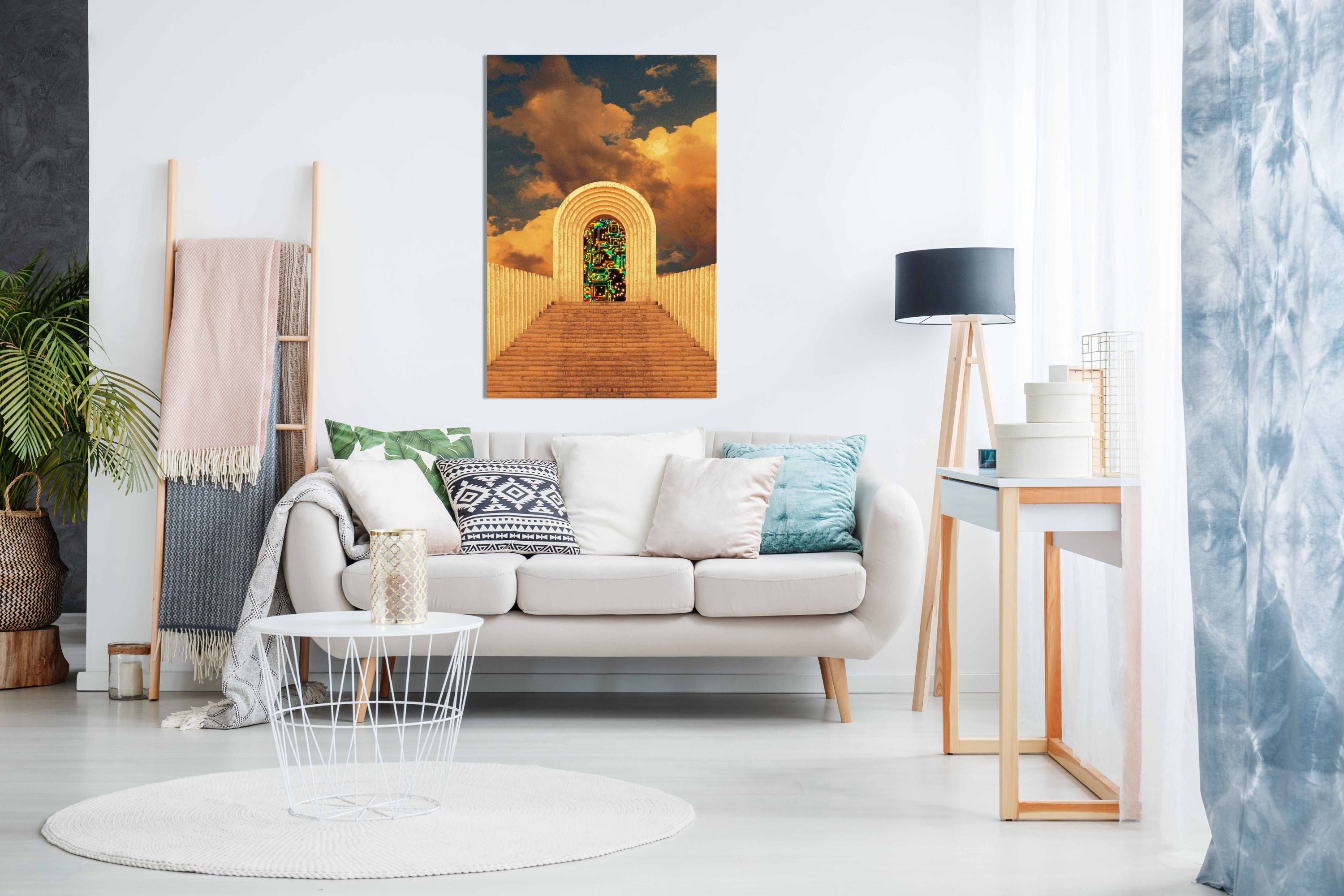 Portal, Pictures for Home Walls, Bedroom, Living Room & Bathroom Decor