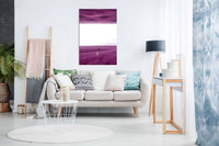 Purple Fields, Pictures for Home Walls, Bedroom, Living Room & Bathroom Decor