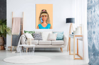 Quarantine Doll, Pictures for Home Walls, Bedroom, Living Room & Bathroom Decor