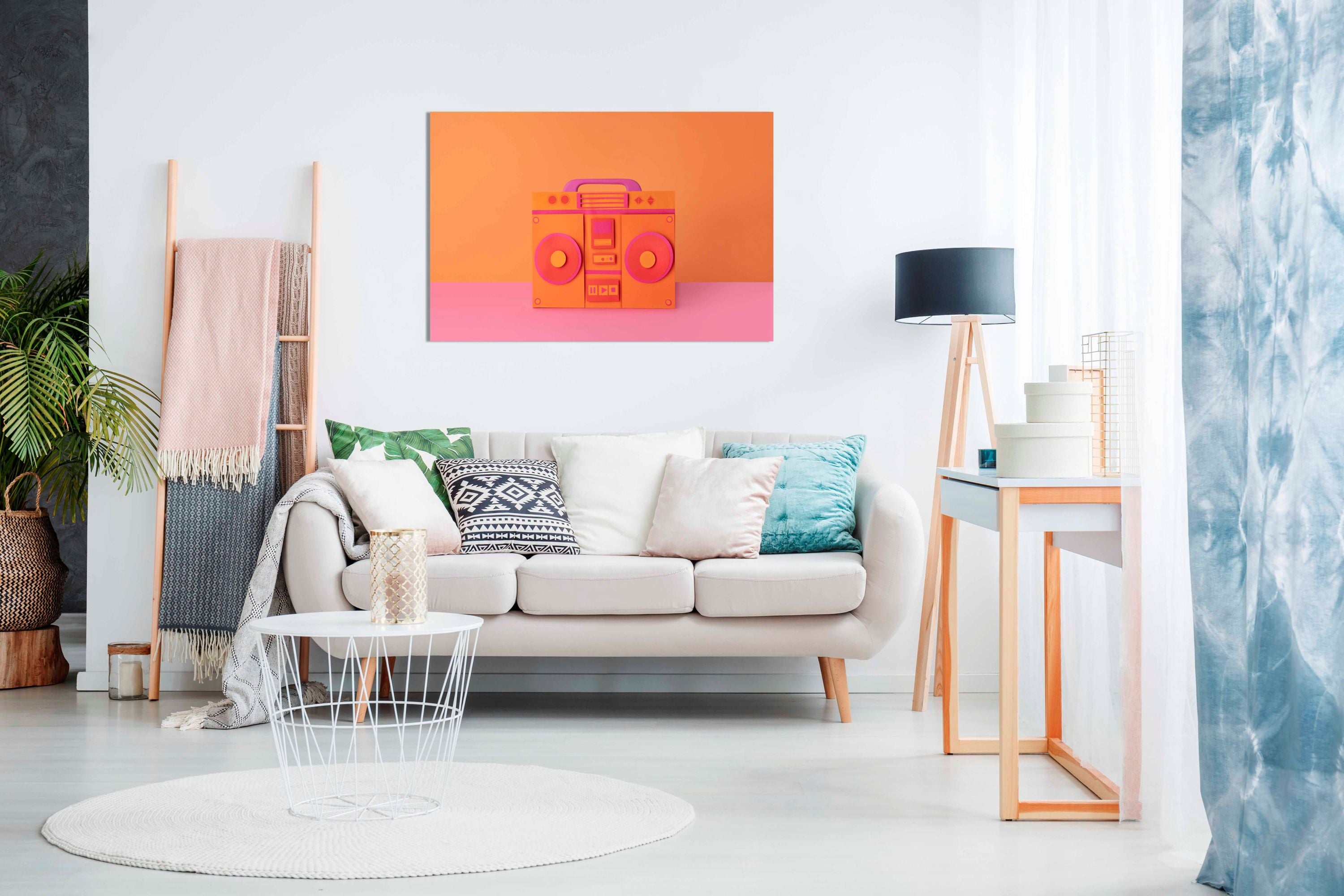Radio, Pictures for Home Walls, Bedroom, Living Room & Bathroom Decor