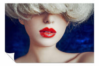 Red Lips, Pictures for Home Walls, Bedroom, Living Room & Bathroom Decor