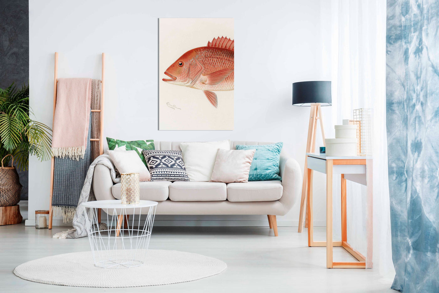 Red Snapper, Pictures for Home Walls, Bedroom, Living Room & Bathroom Decor
