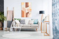Retro Geometric, Pictures for Home Walls, Bedroom, Living Room & Bathroom Decor