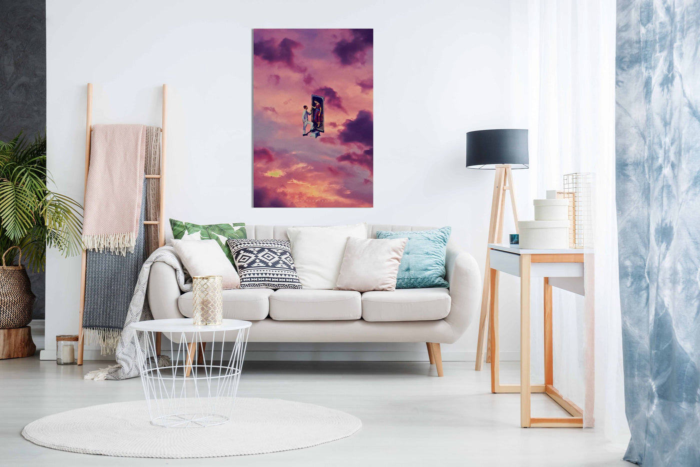 Reunion in the Sky, Pictures for Home Walls, Bedroom, Living Room & Bathroom Decor