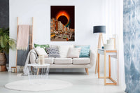 Ring of the City, Pictures for Home Walls, Bedroom, Living Room & Bathroom Decor