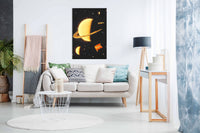 Rings of Saturn, Pictures for Home Walls, Bedroom, Living Room & Bathroom Decor