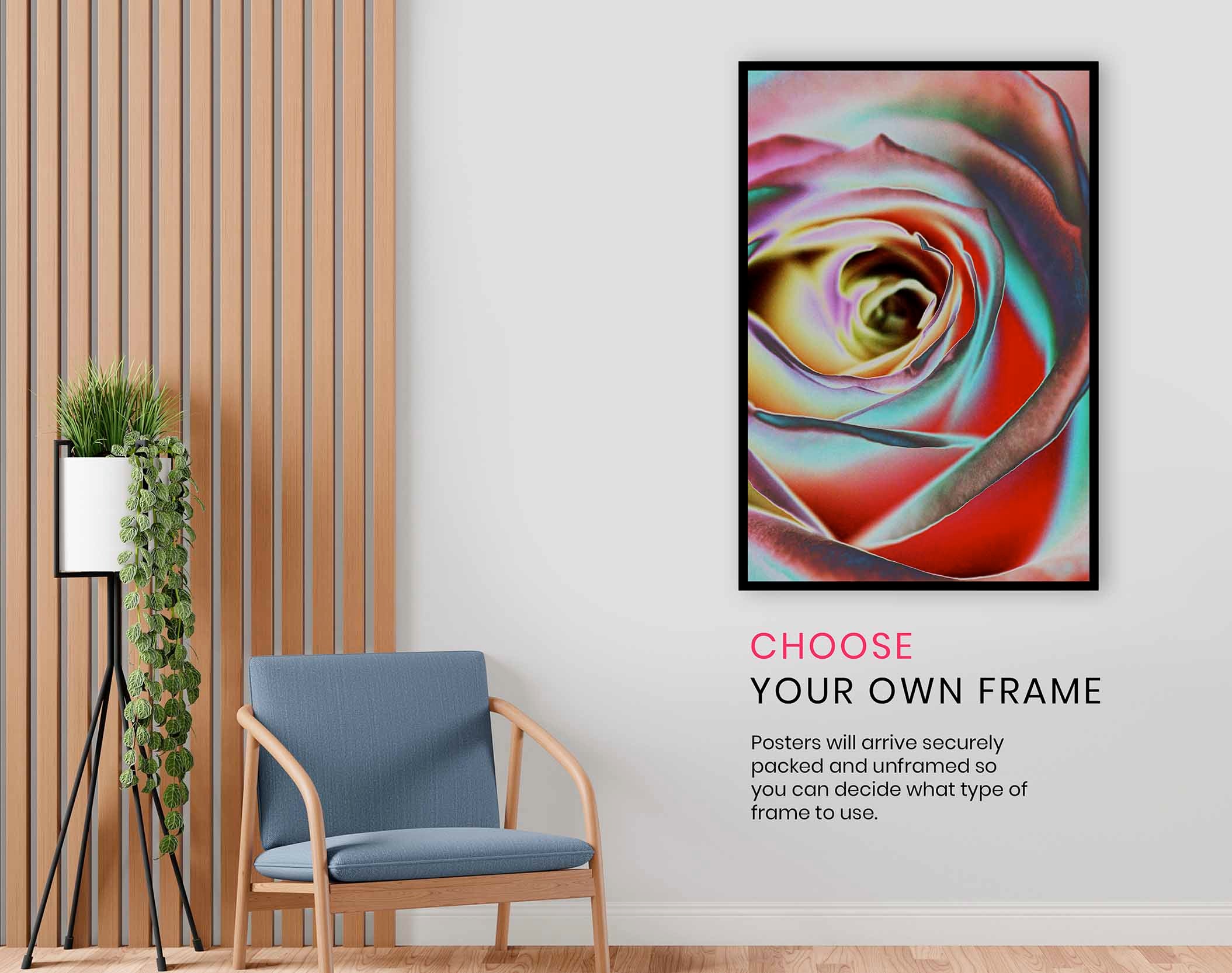 Rose, Pictures for Home Walls, Bedroom, Living Room & Bathroom Decor