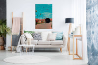 Running Down the Street, Pictures for Home Walls, Bedroom, Living Room & Bathroom Decor