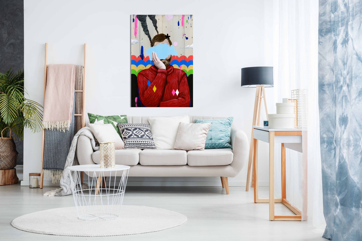 SAD, Pictures for Home Walls, Bedroom, Living Room & Bathroom Decor