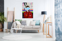 SAD, Pictures for Home Walls, Bedroom, Living Room & Bathroom Decor