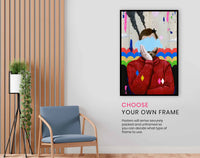 SAD, Pictures for Home Walls, Bedroom, Living Room & Bathroom Decor