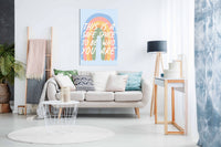 Safe Space, Pictures for Home Walls, Bedroom, Living Room & Bathroom Decor