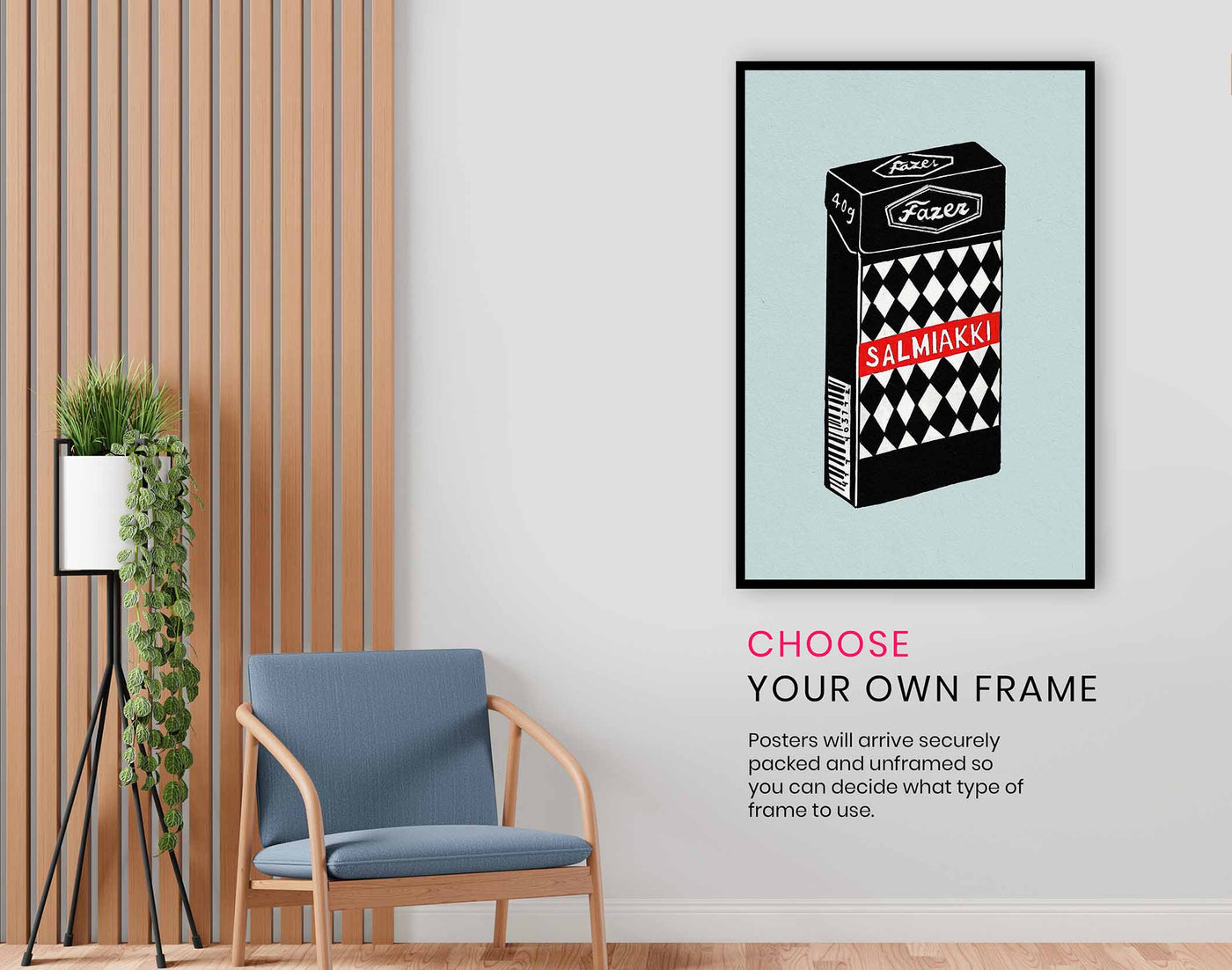 Salmiakki, Pictures for Home Walls, Bedroom, Living Room & Bathroom Decor