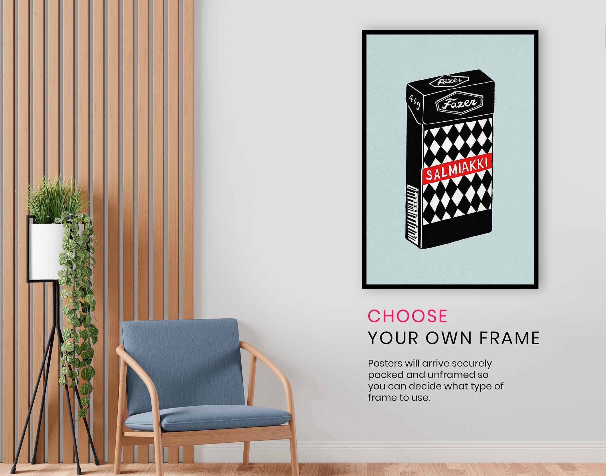 Salmiakki, Pictures for Home Walls, Bedroom, Living Room & Bathroom Decor