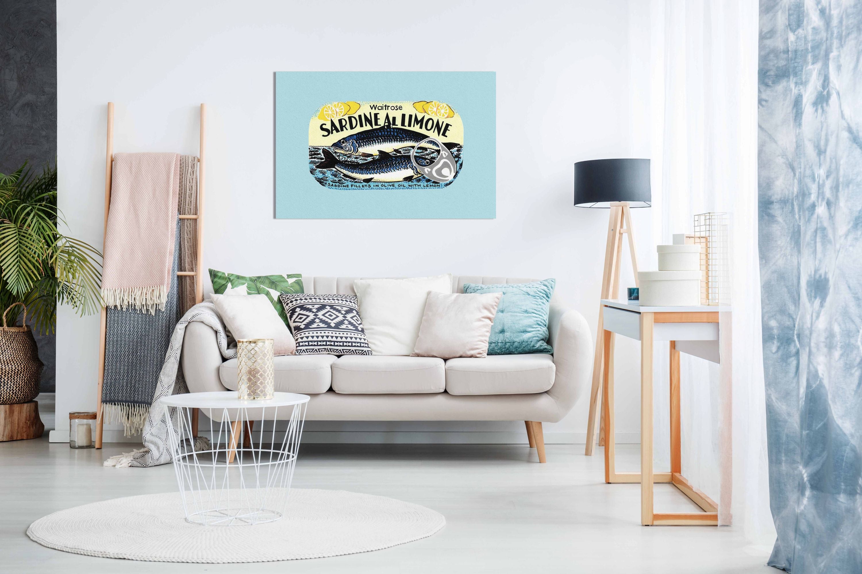 Sardine Al Limone, Pictures for Home Walls, Bedroom, Living Room & Bathroom Decor