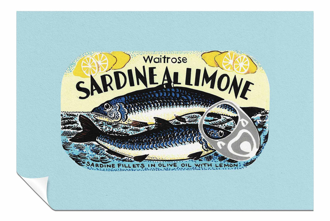 Sardine Al Limone, Pictures for Home Walls, Bedroom, Living Room & Bathroom Decor