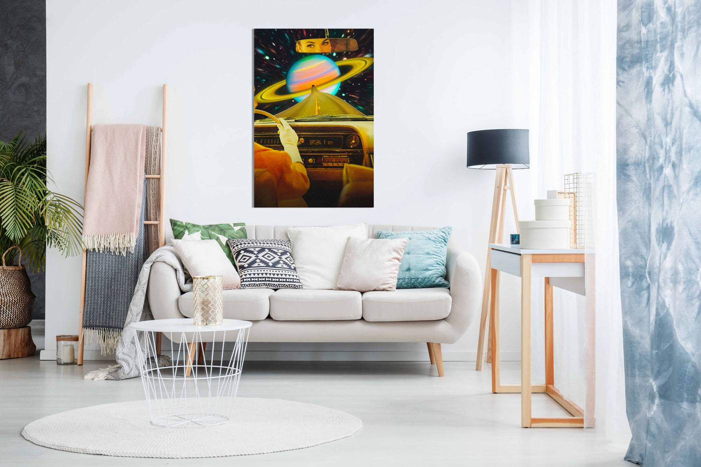Saturn Commute, Pictures for Home Walls, Bedroom, Living Room & Bathroom Decor
