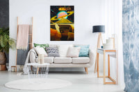 Saturn Commute, Pictures for Home Walls, Bedroom, Living Room & Bathroom Decor