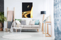 Saturn Highway, Pictures for Home Walls, Bedroom, Living Room & Bathroom Decor