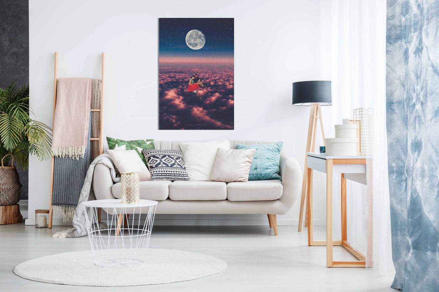 Sitting in the Clouds, Pictures for Home Walls, Bedroom, Living Room & Bathroom Decor