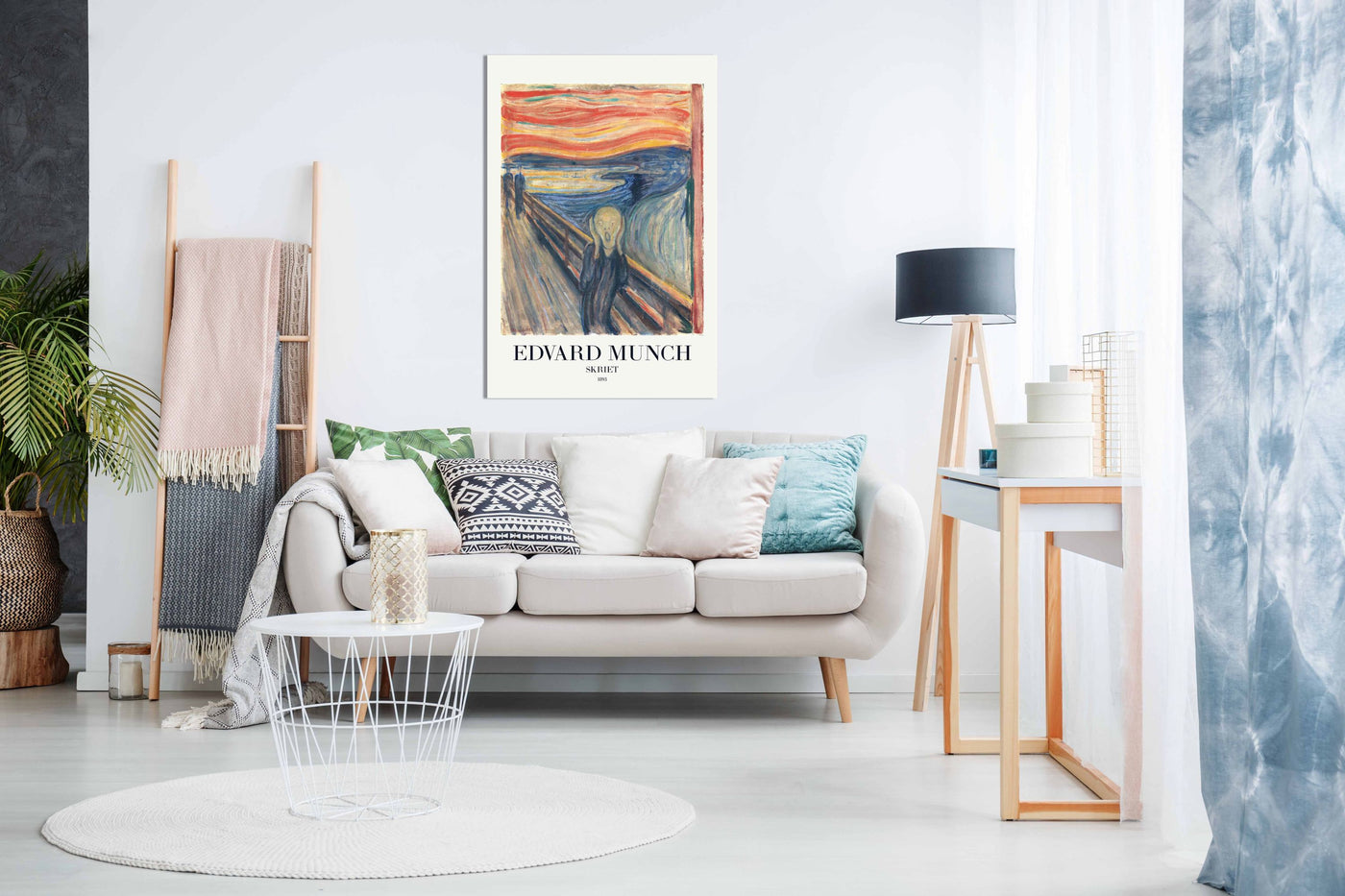 Skriet The Scream, Pictures for Home Walls, Bedroom, Living Room & Bathroom Decor