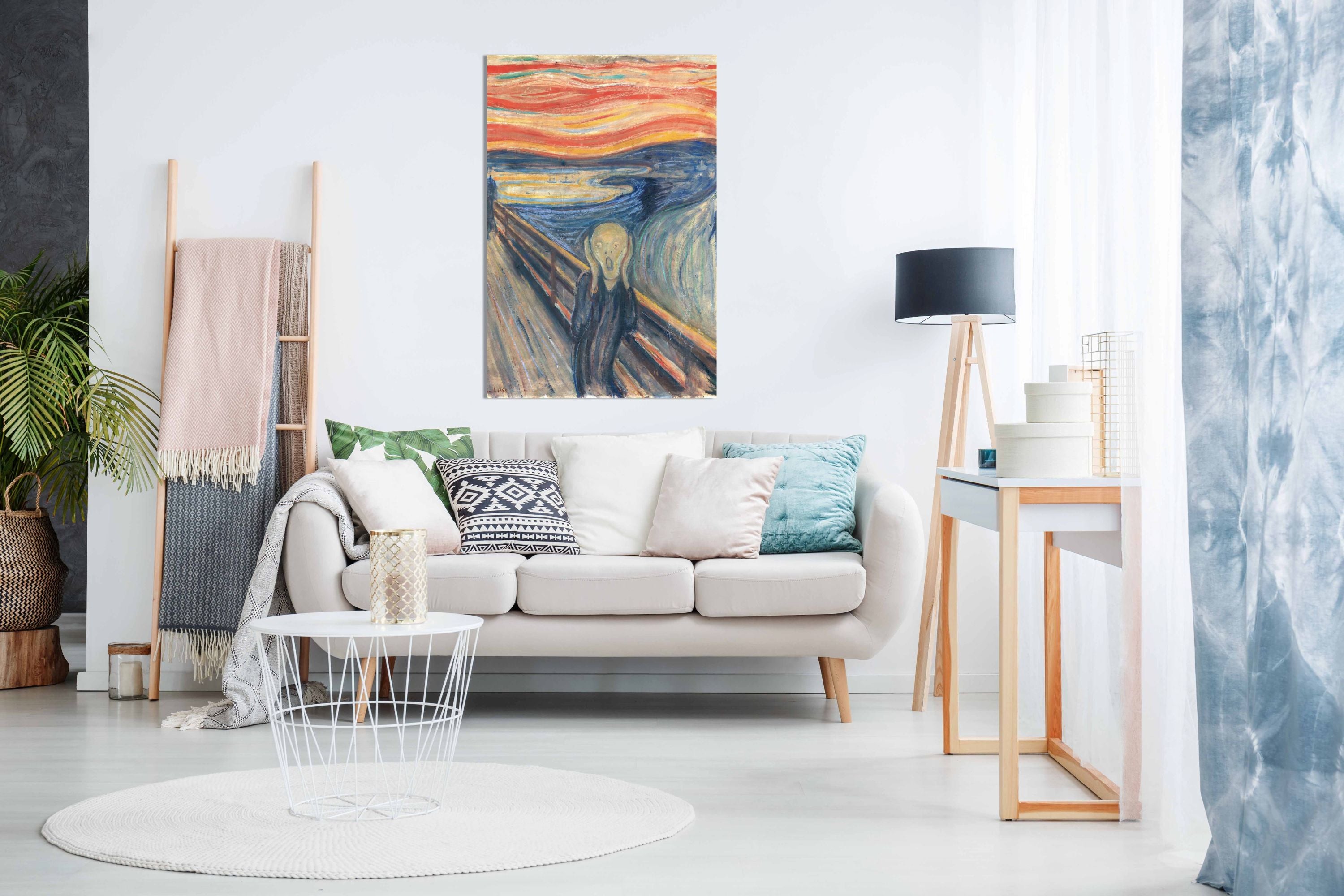 Skriet The Scream 2.0, Pictures for Home Walls, Bedroom, Living Room & Bathroom Decor
