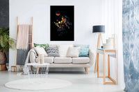 Space Cart Print, Pictures for Home Walls, Bedroom, Living Room & Bathroom Decor