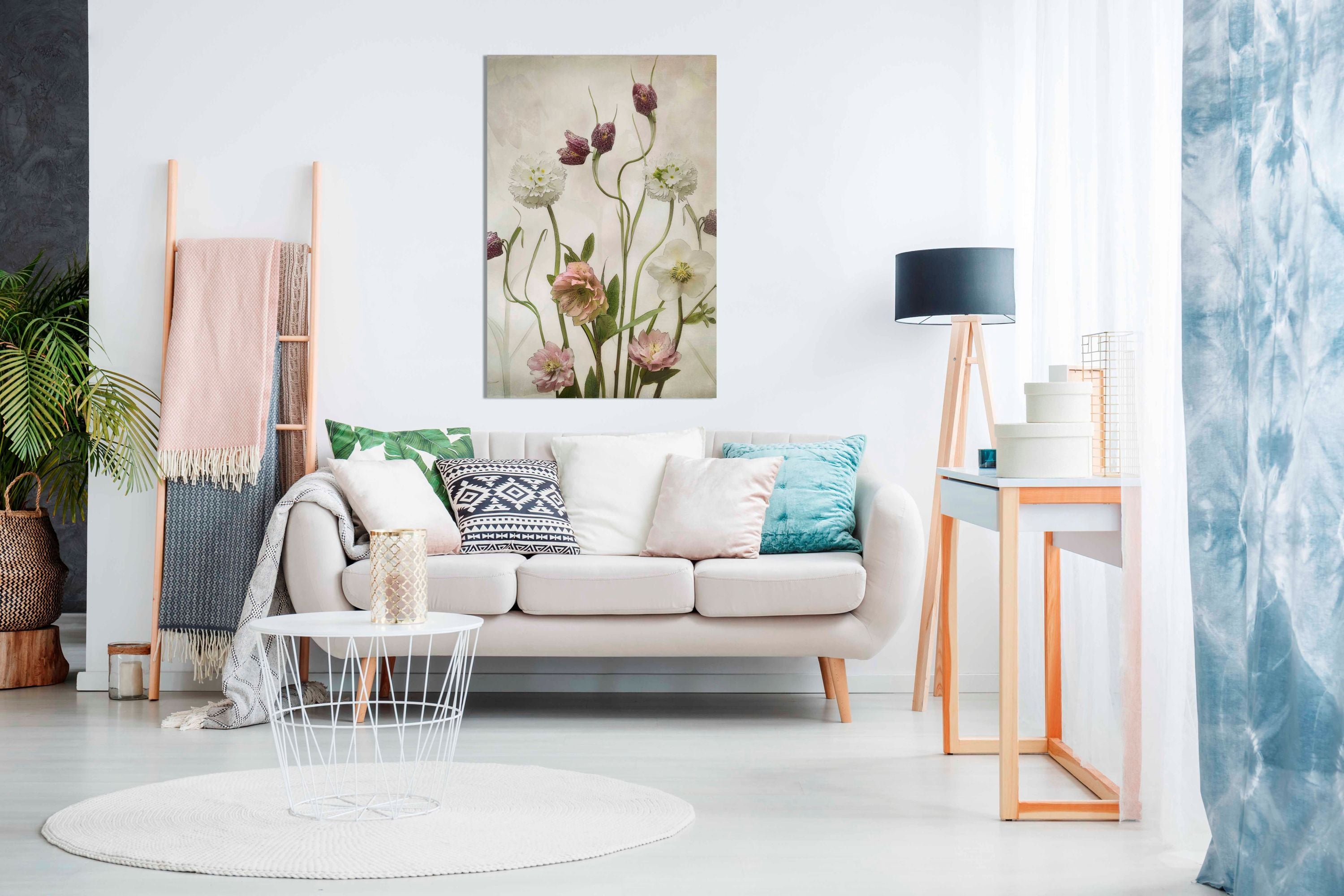 Spring Garden, Pictures for Home Walls, Bedroom, Living Room & Bathroom Decor