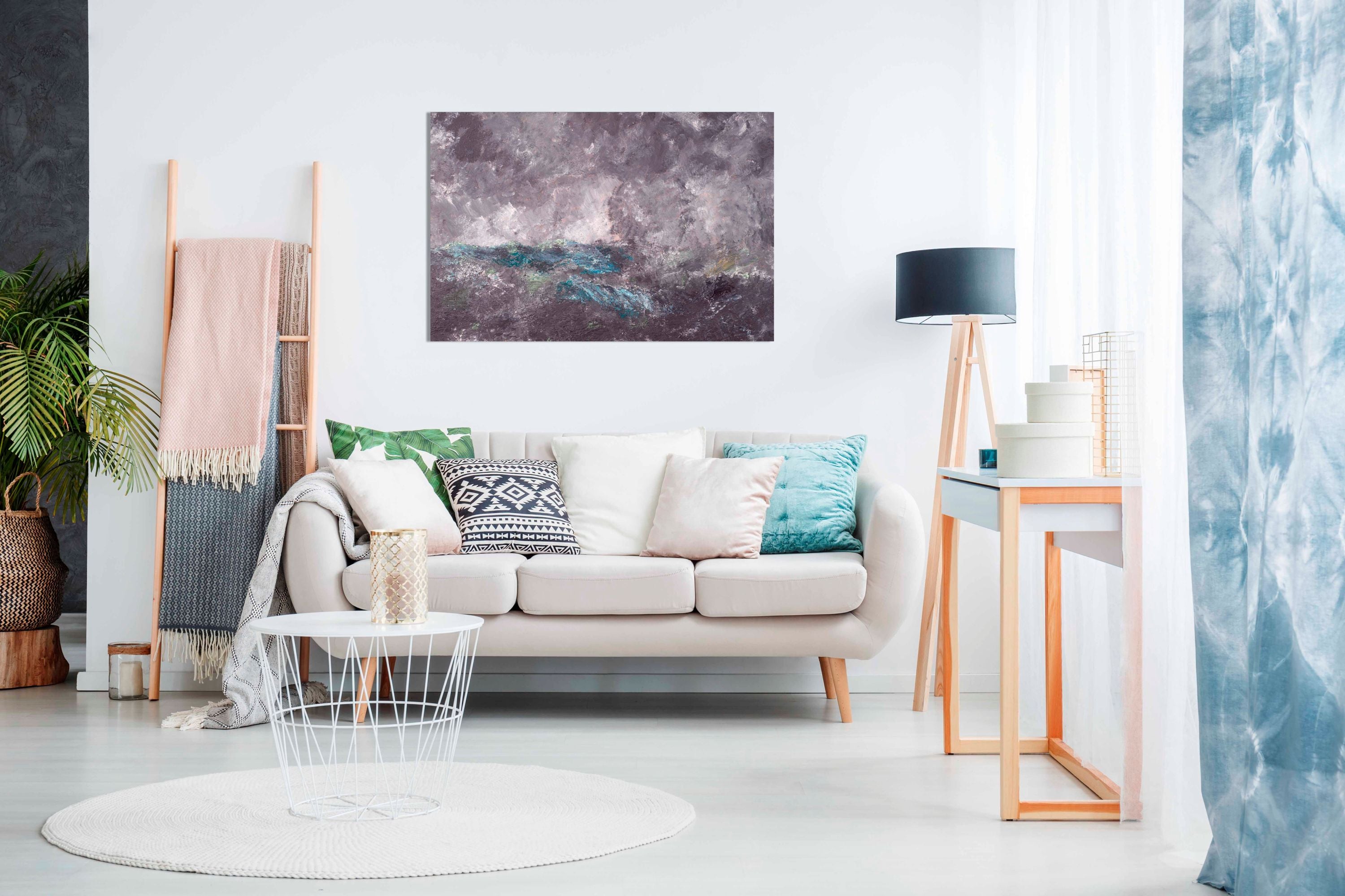 Storm In the Archipelago, Pictures for Home Walls, Bedroom, Living Room & Bathroom Decor
