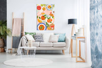 Summer Brunch, Pictures for Home Walls, Bedroom, Living Room & Bathroom Decor