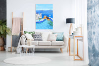 Summer in Greece, Pictures for Home Walls, Bedroom, Living Room & Bathroom Decor