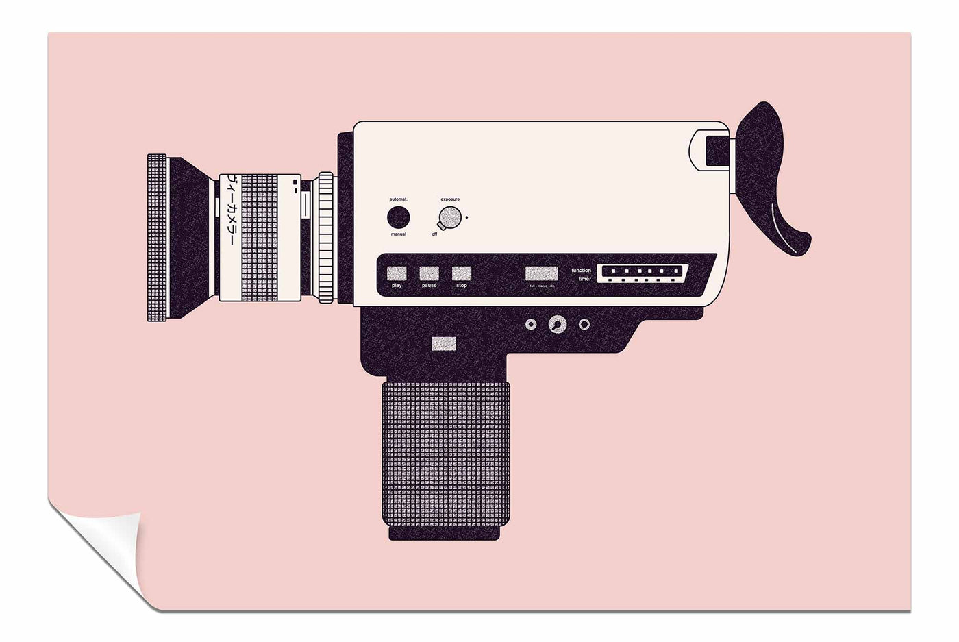 Super 8 Camera, Pictures for Home Walls, Bedroom, Living Room & Bathroom Decor