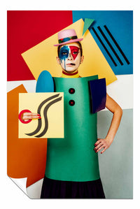 Suprematist portrait of Lena Naymkina, Pictures for Home Walls, Bedroom, Living Room & Bathroom Decor