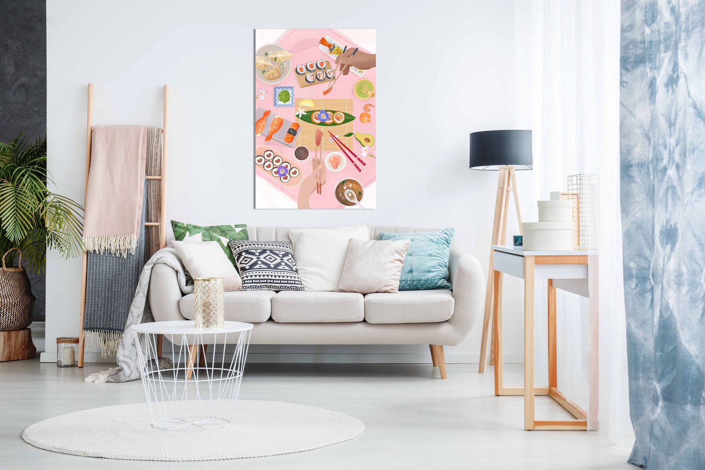 Sushi Brunch, Pictures for Home Walls, Bedroom, Living Room & Bathroom Decor
