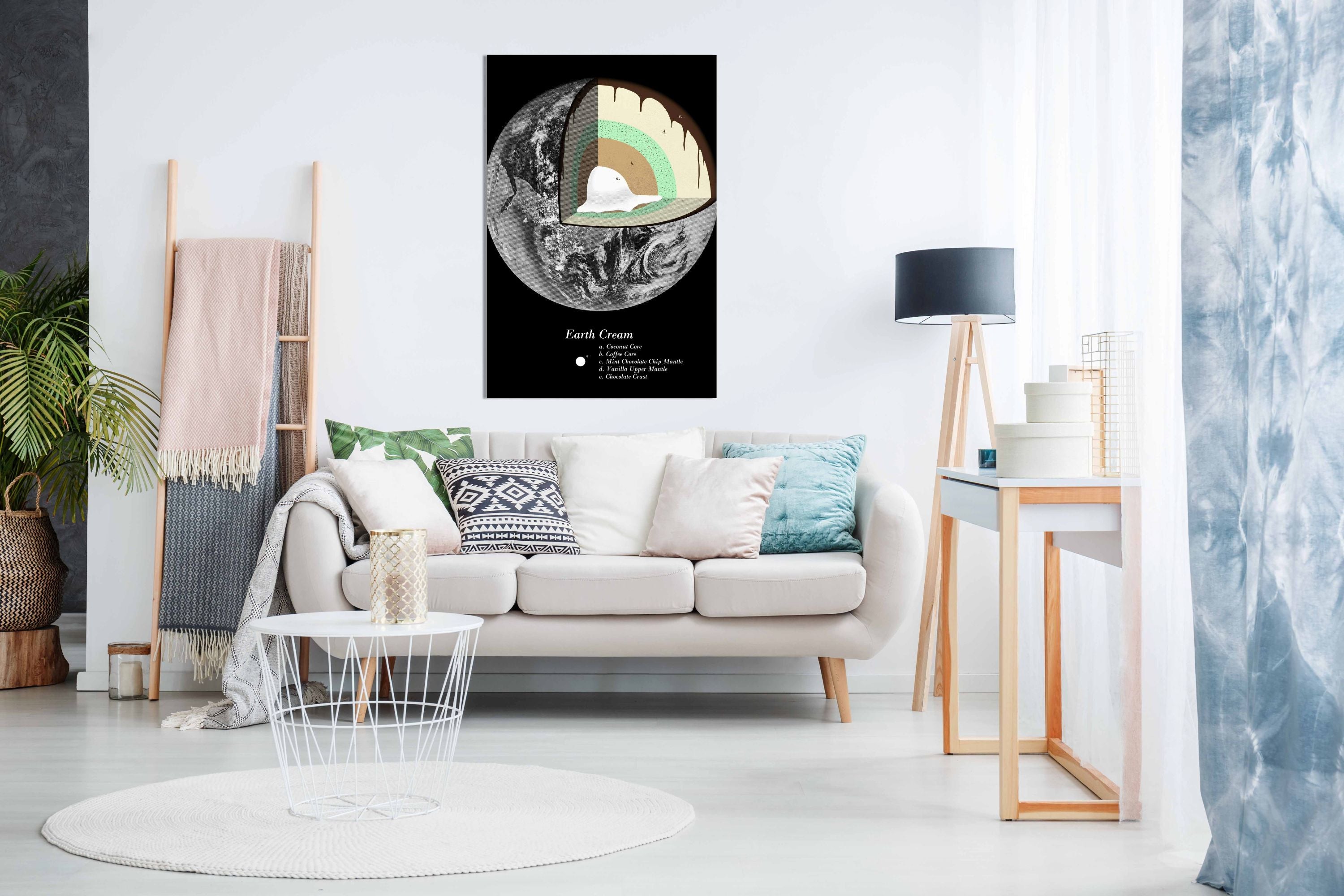 Sweet Earth, Pictures for Home Walls, Bedroom, Living Room & Bathroom Decor