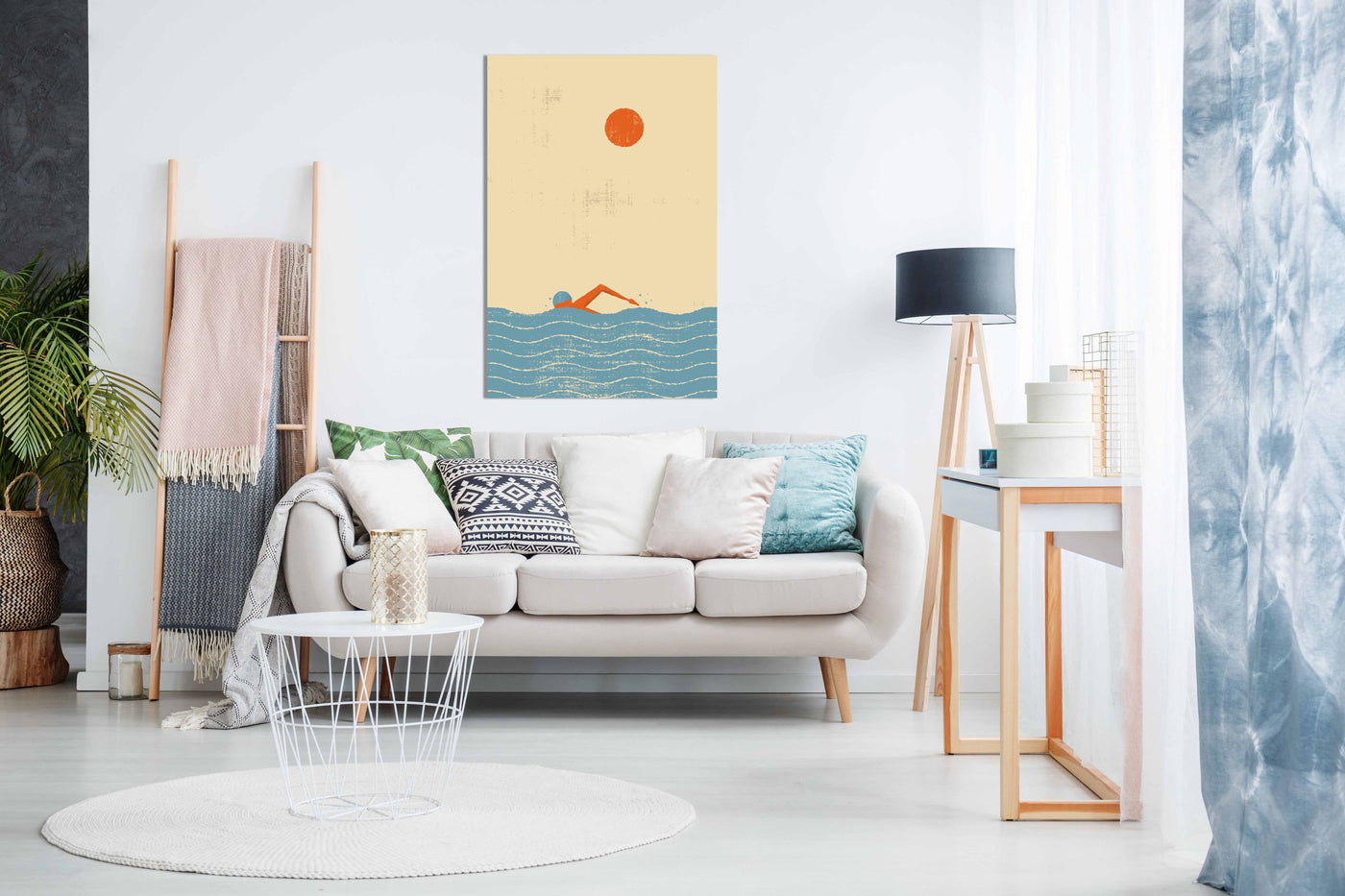 Swimmer 2, Pictures for Home Walls, Bedroom, Living Room & Bathroom Decor
