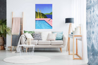 Swimming Pool 2.0, Pictures for Home Walls, Bedroom, Living Room & Bathroom Decor