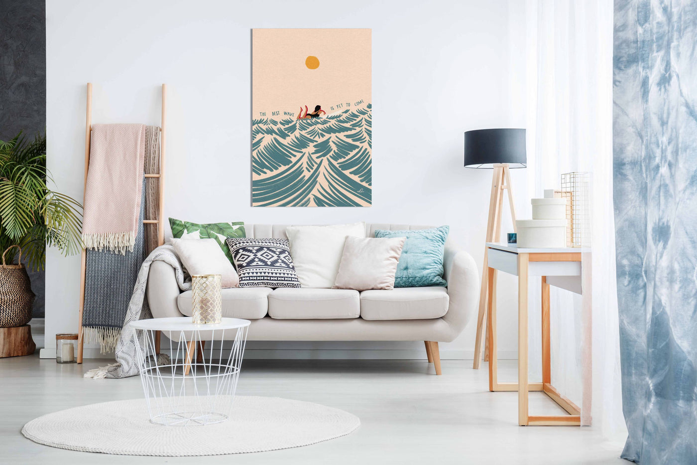 The Best Wave Is yet To Come, Pictures for Home Walls, Bedroom, Living Room & Bathroom Decor
