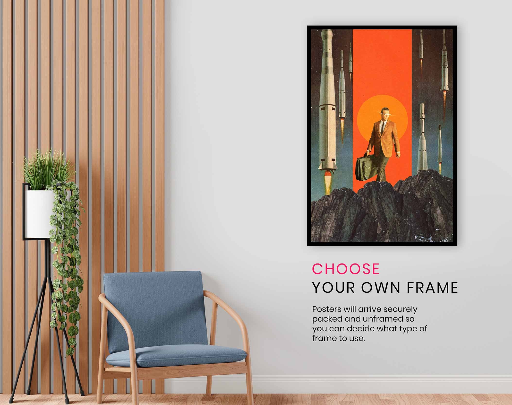 The Departure, Pictures for Home Walls, Bedroom, Living Room & Bathroom Decor