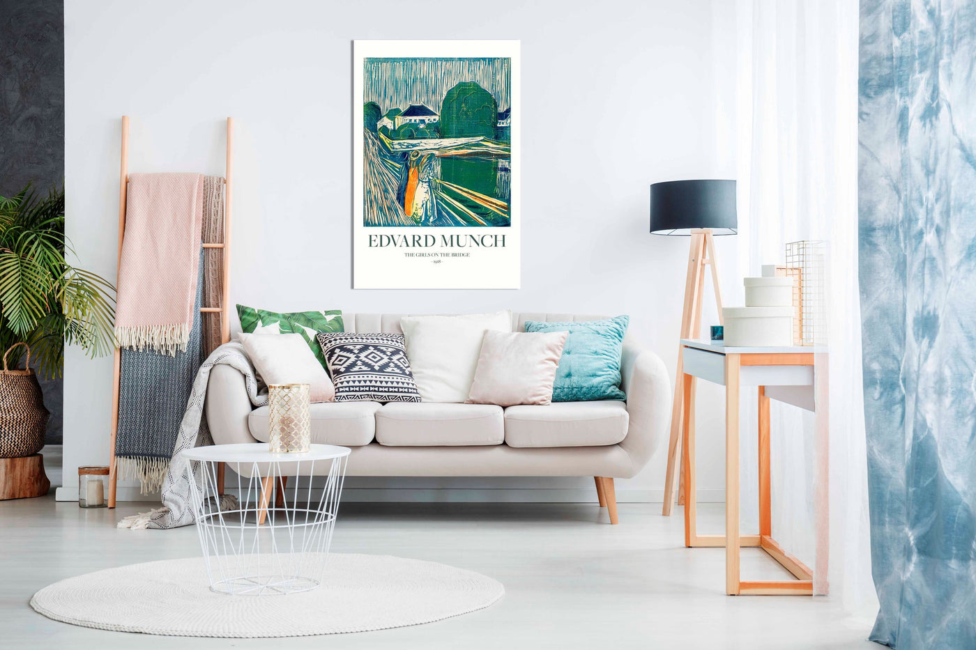 The Girls On The Bridge, Pictures for Home Walls, Bedroom, Living Room & Bathroom Decor