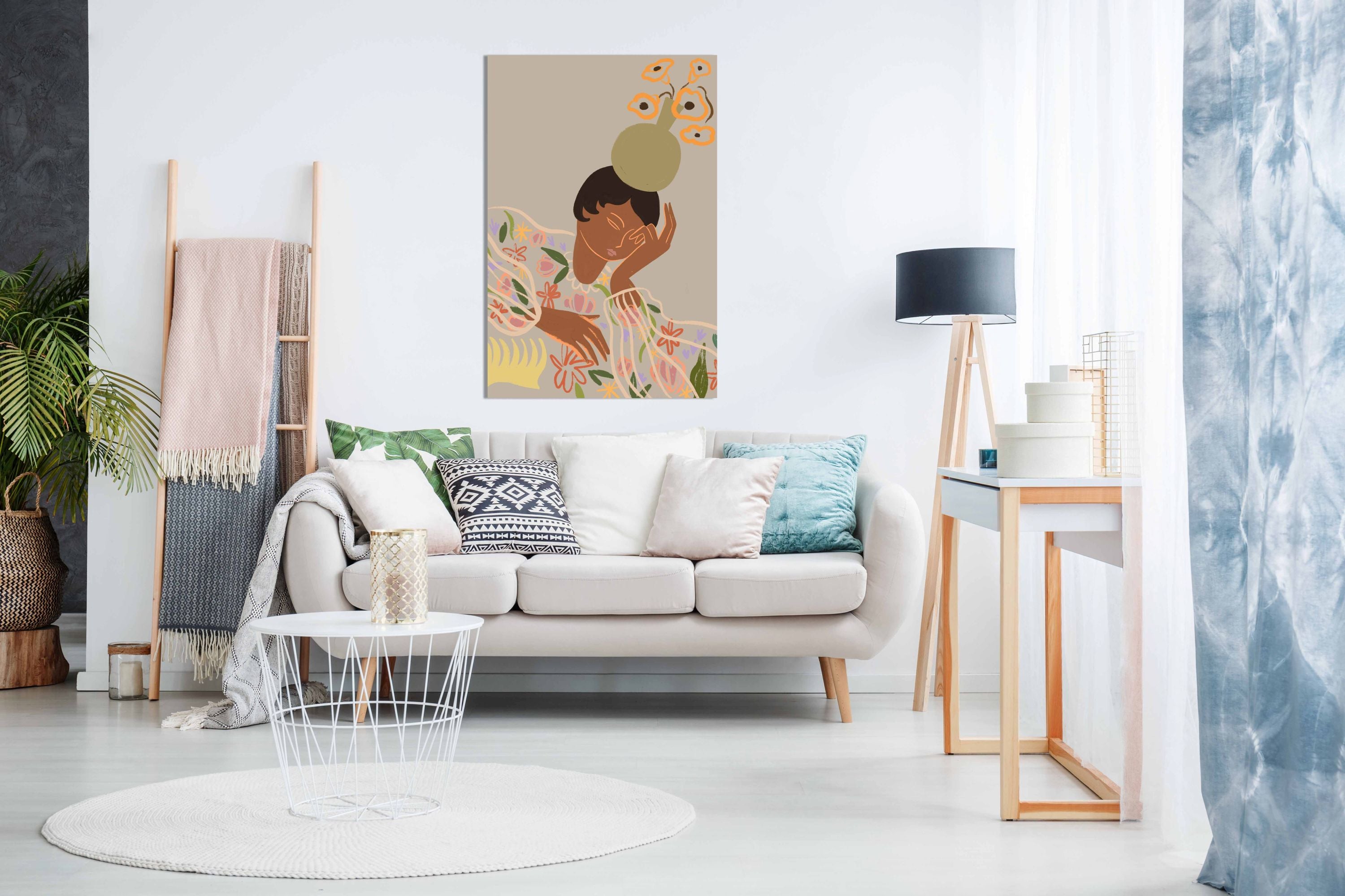 The Overthinker, Pictures for Home Walls, Bedroom, Living Room & Bathroom Decor