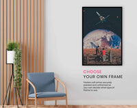 The Satilite, Pictures for Home Walls, Bedroom, Living Room & Bathroom Decor