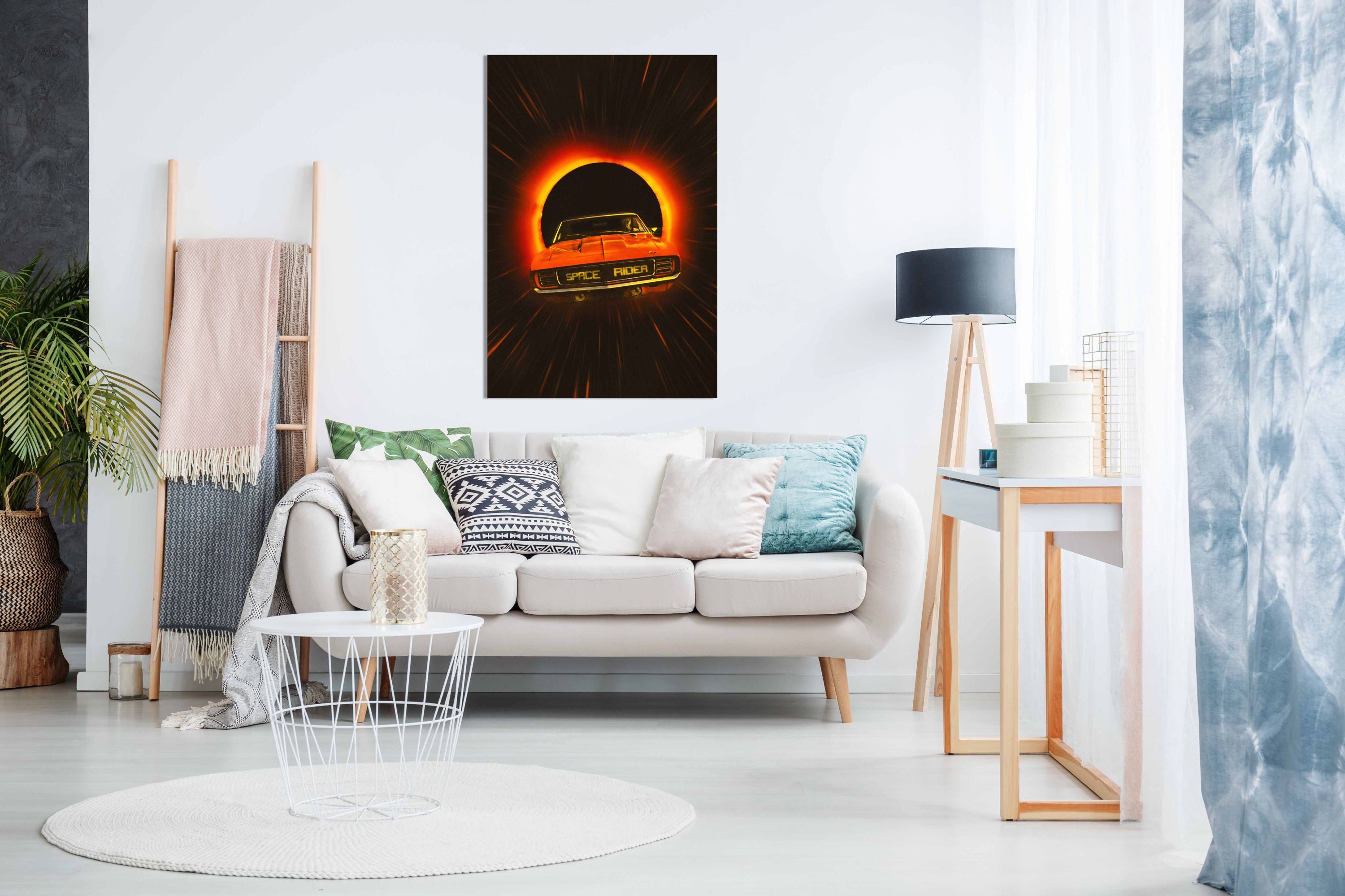 The Space Rider, Pictures for Home Walls, Bedroom, Living Room & Bathroom Decor