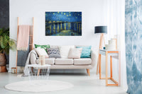 The Starry Night Over The Rhone 2, Pictures for Home Walls, Bedroom, Living Room & Bathroom Decor