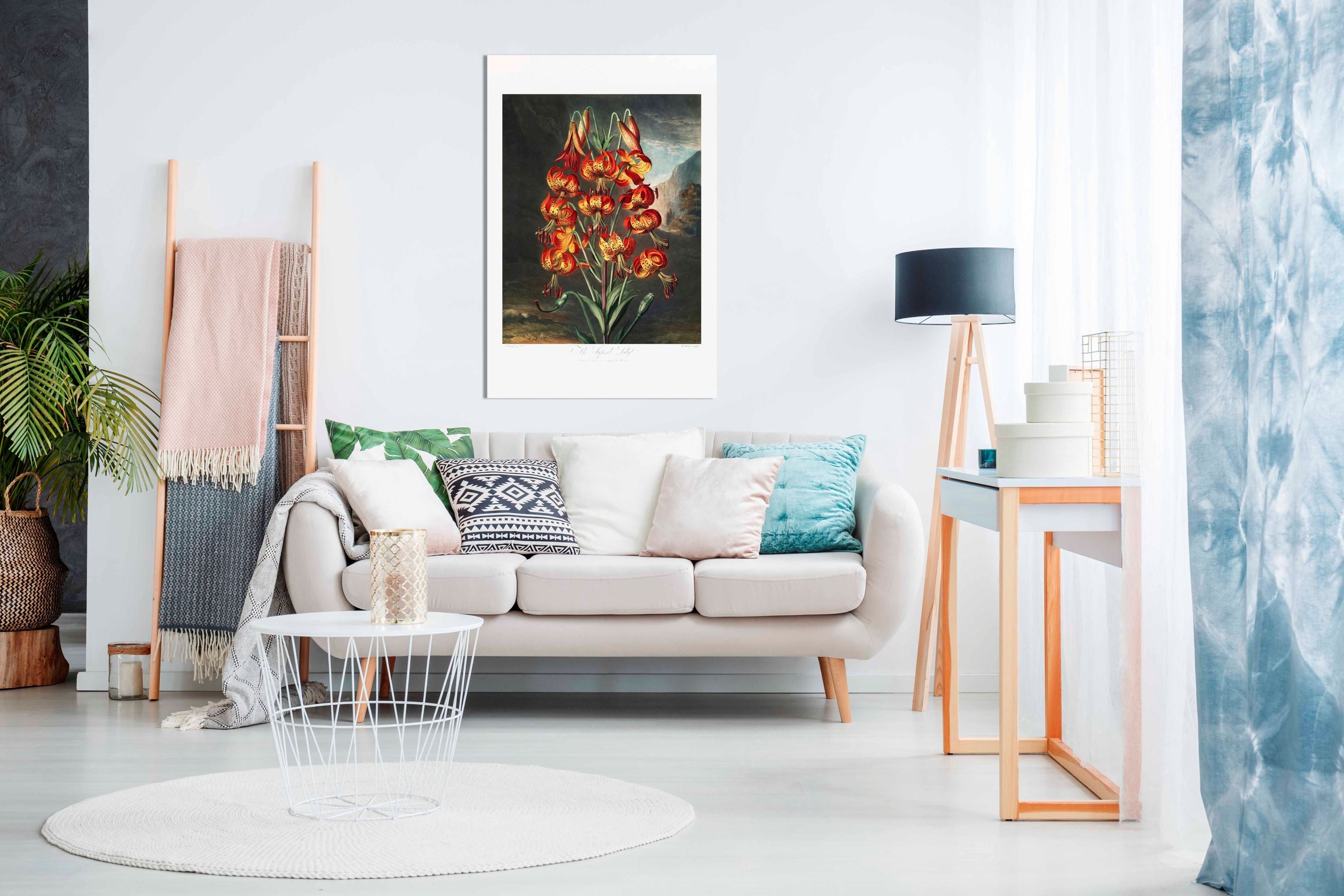 The Superb Lily, Pictures for Home Walls, Bedroom, Living Room & Bathroom Decor