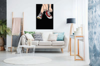 Tie Your Shoe Laces, Pictures for Home Walls, Bedroom, Living Room & Bathroom Decor