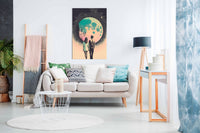 To The Moon And Back, Pictures for Home Walls, Bedroom, Living Room & Bathroom Decor