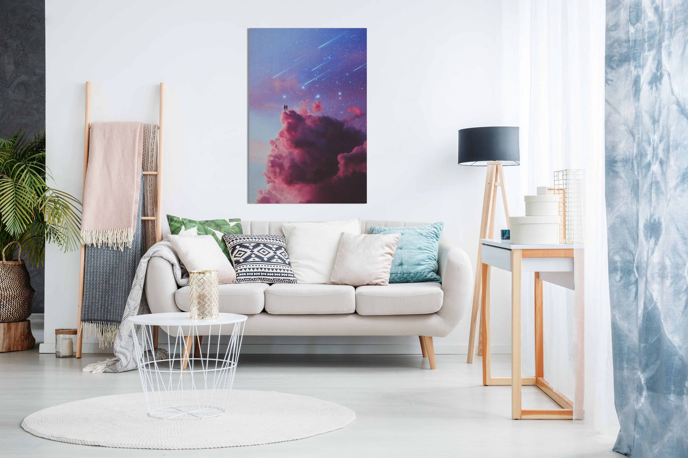 Top of the Clouds, Pictures for Home Walls, Bedroom, Living Room & Bathroom Decor