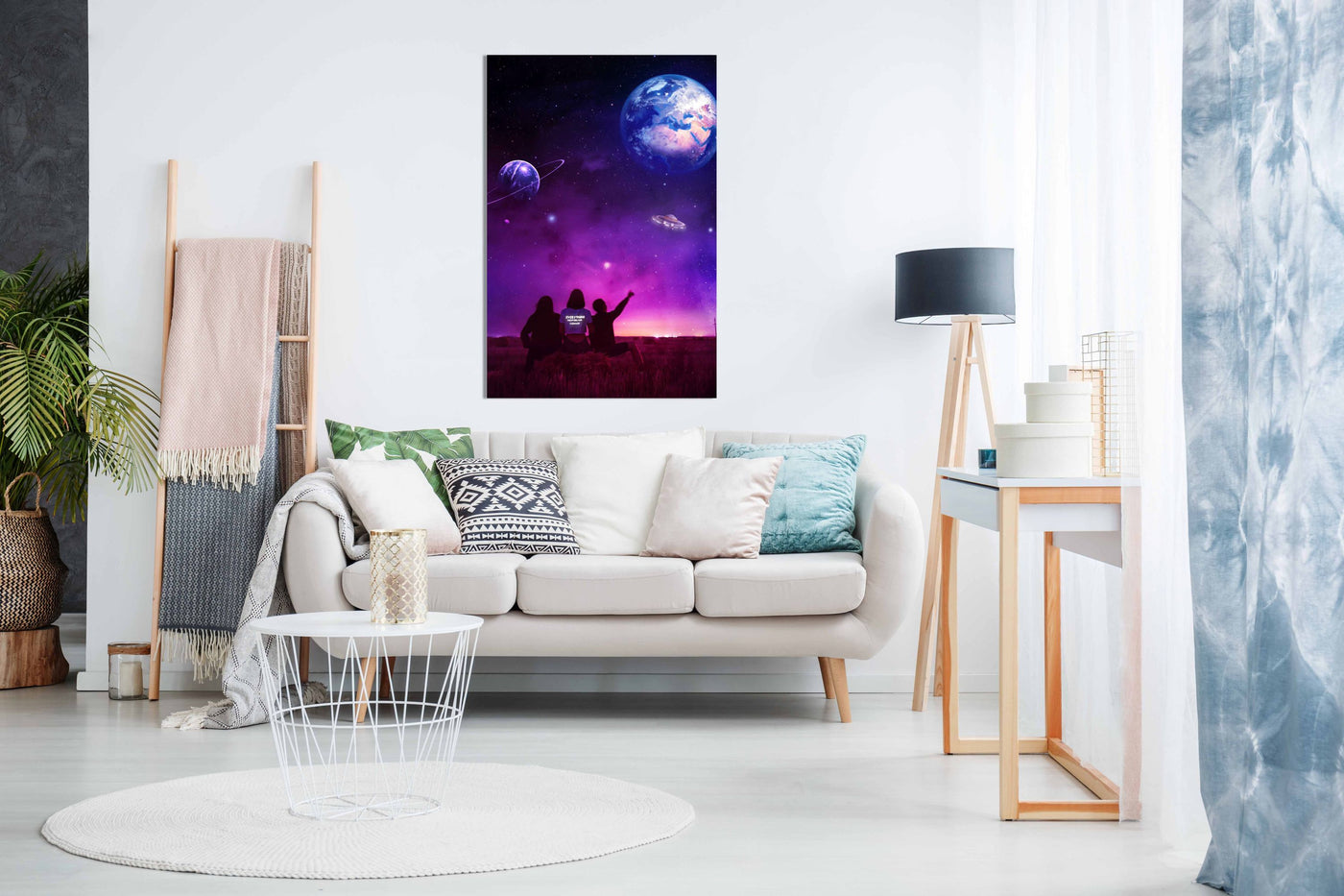 Ufo Sightseeing, Pictures for Home Walls, Bedroom, Living Room & Bathroom Decor